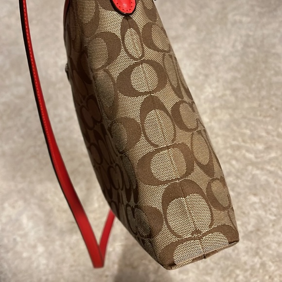 Coach Signature Cloth Crossbody - Picture 5 of 13